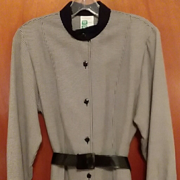 St Michael UK Dresses & Skirts - 😎VTG😎 St. Michael U.K. houndstooth dress